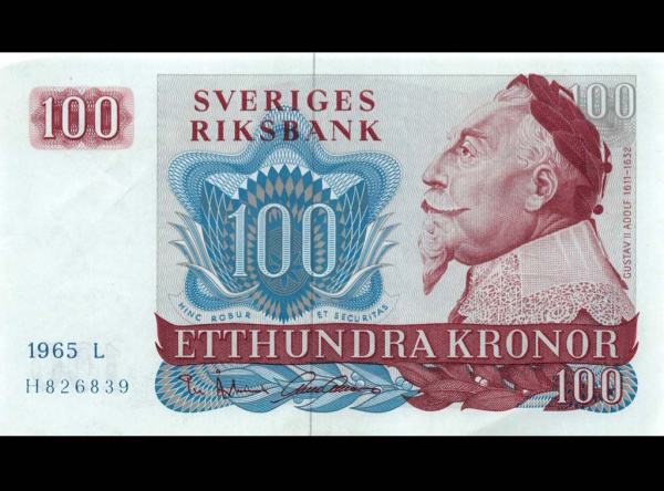 100 крон (Pick: # 54) 1965