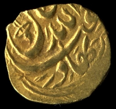1/12 мохура 1538−1598. Государство Шейбанидов. Бухарское Ханство. (991−1006 годы Хиджры). Монетный двор — Бадахшан. Абдулла — Хан II