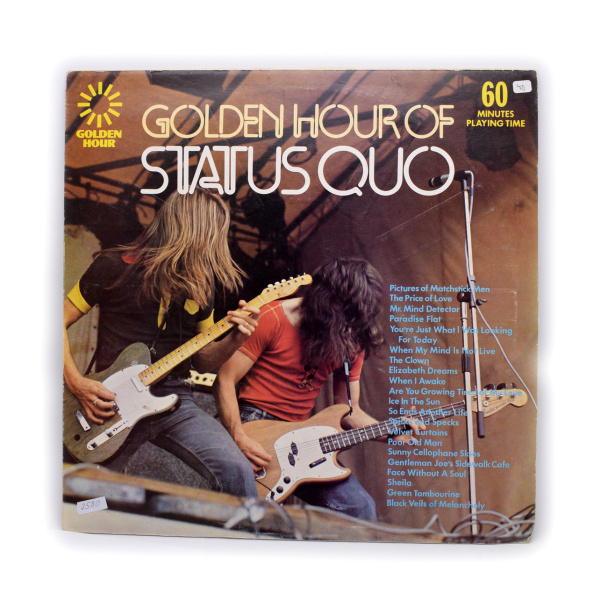 Пластинка виниловая «Golden Hour Of Status Quo». Исполнитель: Status Quo. 33⅓ об/мин, стерео. Типоразмер: 12″ «Гигант»
