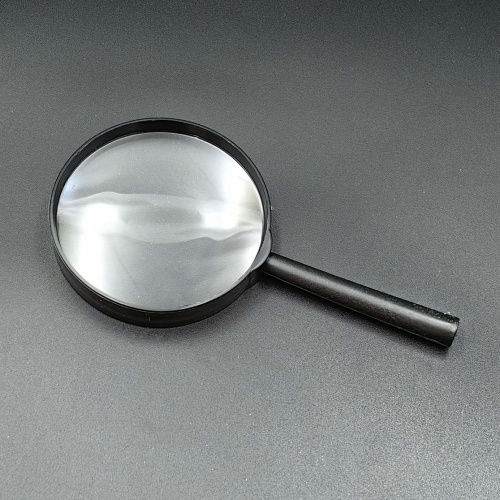 Лупа ручная Magnifying Glass. Новая. ⌀ 75 мм