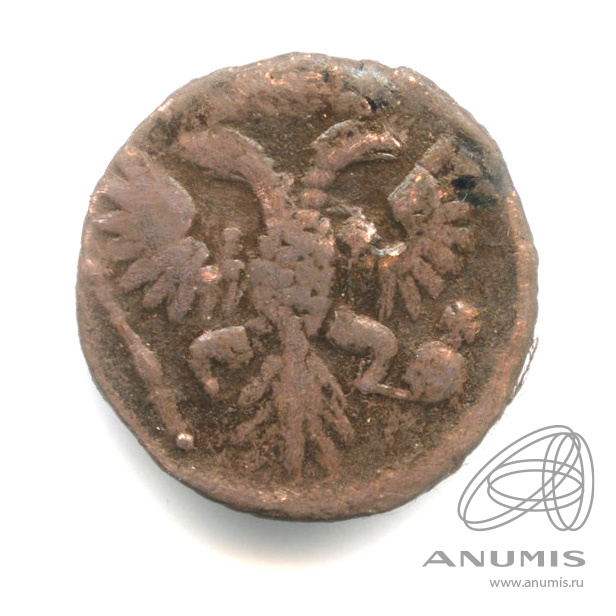 Полушка (¼ копейки) 1735 — (¼ копейки) - Орел 1730 г (Орел 1730 г.)