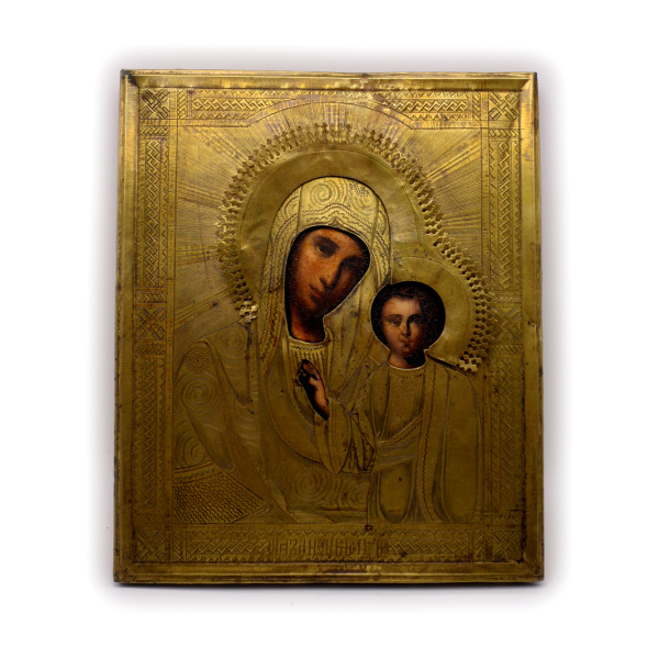 Икона. Размер 22×27 см