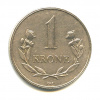 1 крона 1960 года (Гренландия) #1