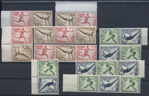 3 рейх. Буклетные сцепки. К.Ц. 205 Евро 1936