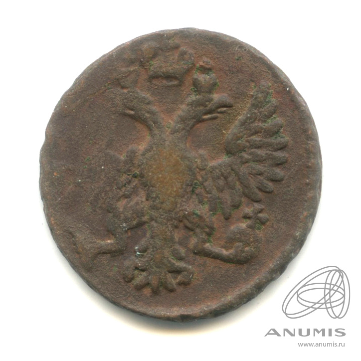 Деньга (½ копейки) 1749 — (½ копейки) - Орел 1744, 1748 г (Орел 1744, 1748 г.)