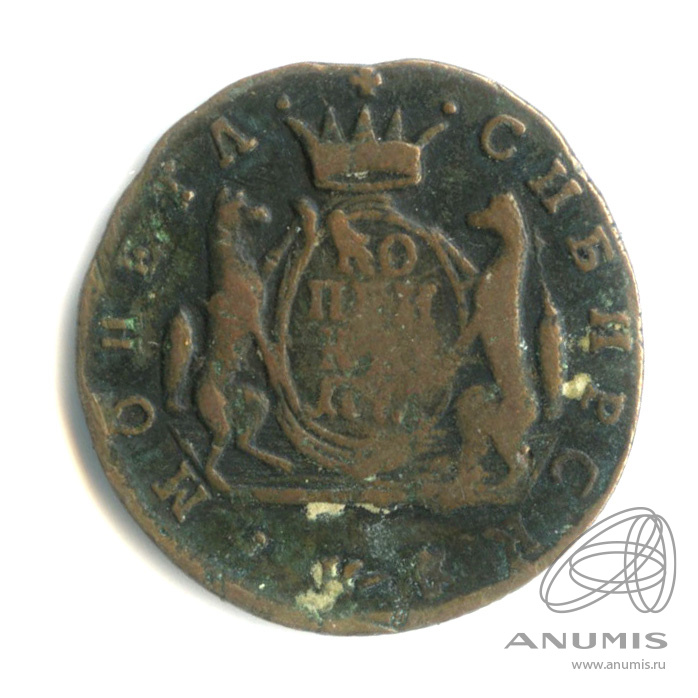 1 копейка 1771 КМ — Сибирская монета(?)(?)