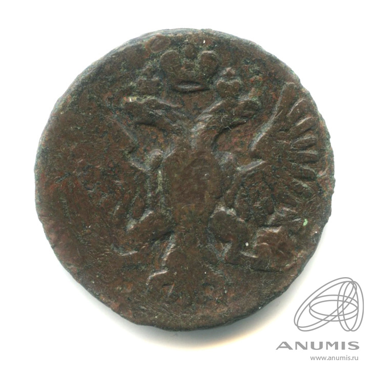 Деньга (½ копейки) 1750 — (½ копейки) - Орел 1744, 1748 г (Орел 1744, 1748 г.)