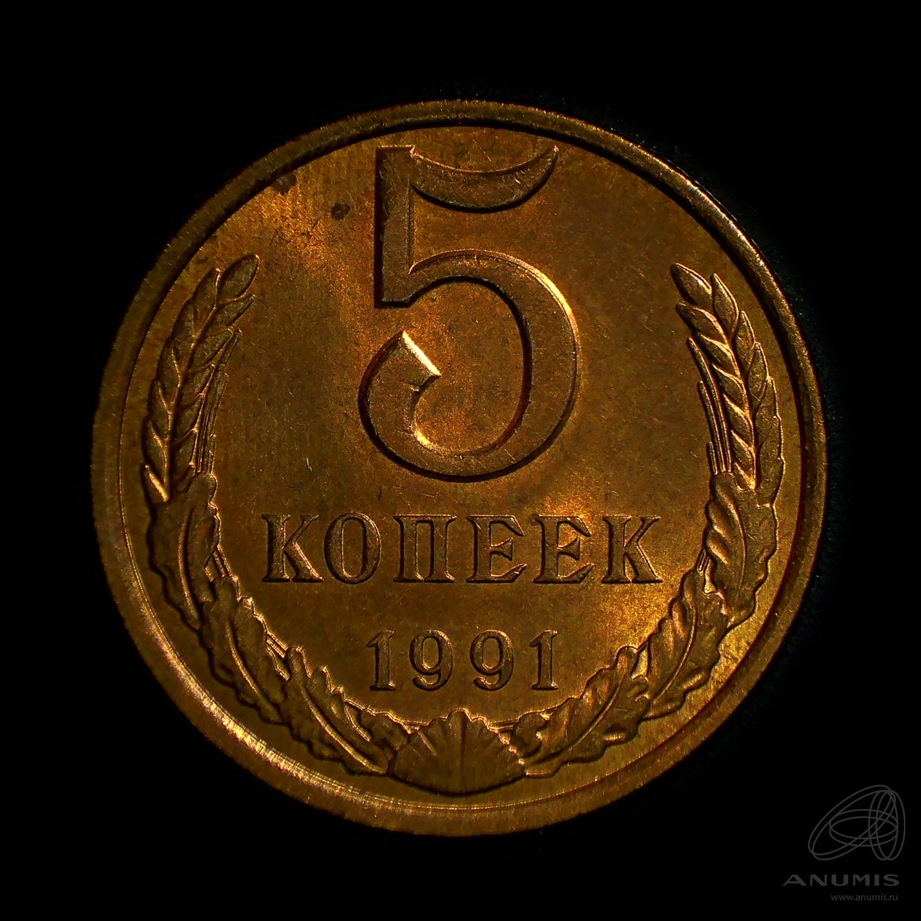 5 копеек 1991 Л