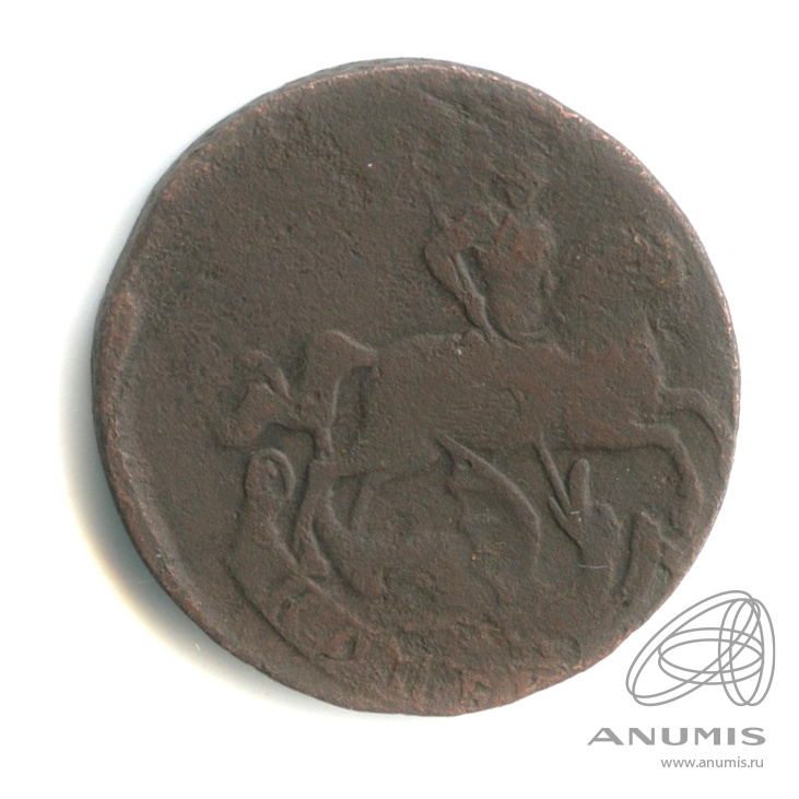 1 копейка 1759 — Вензель императрицы Елизаветы