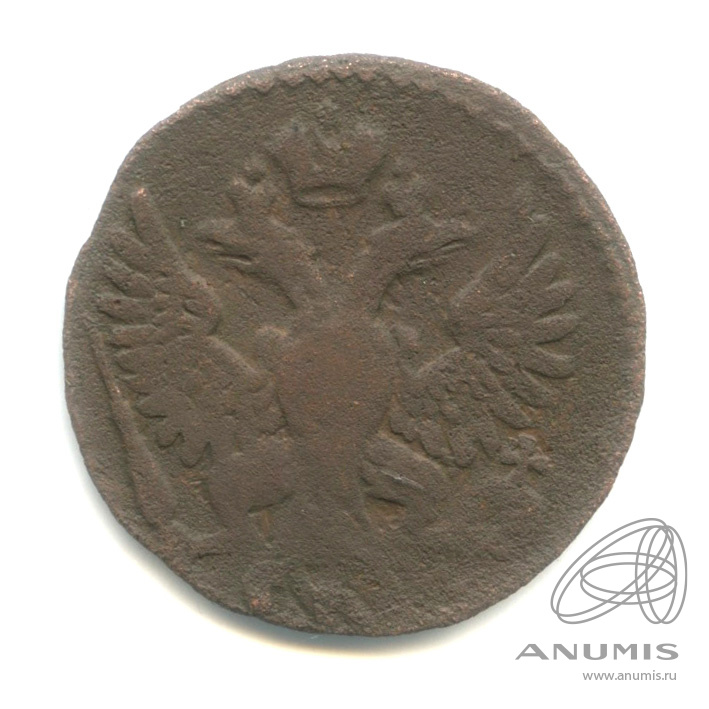 Деньга (½ копейки) 1752 — (½ копейки) - Орел 1744 г (Орел 1744 г.)