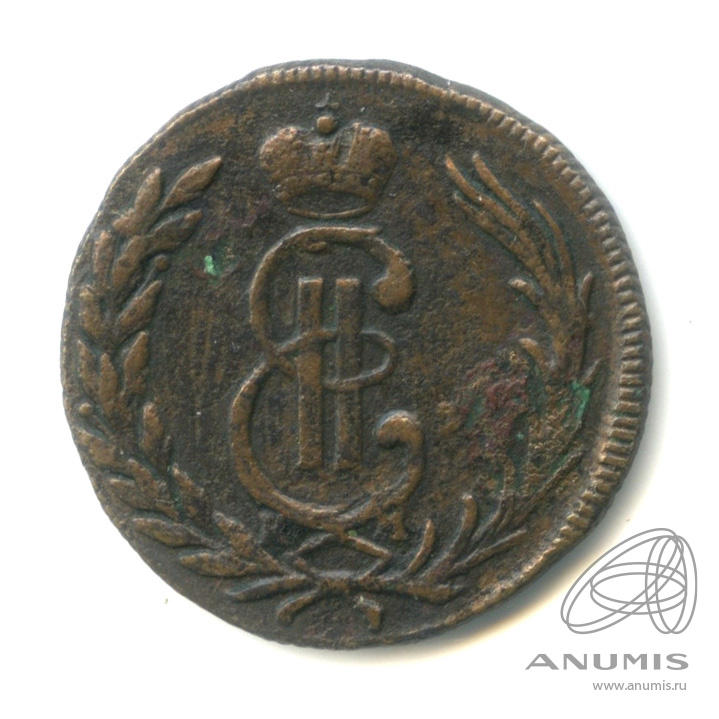 1 копейка 1771 КМ — Сибирская монета КМ