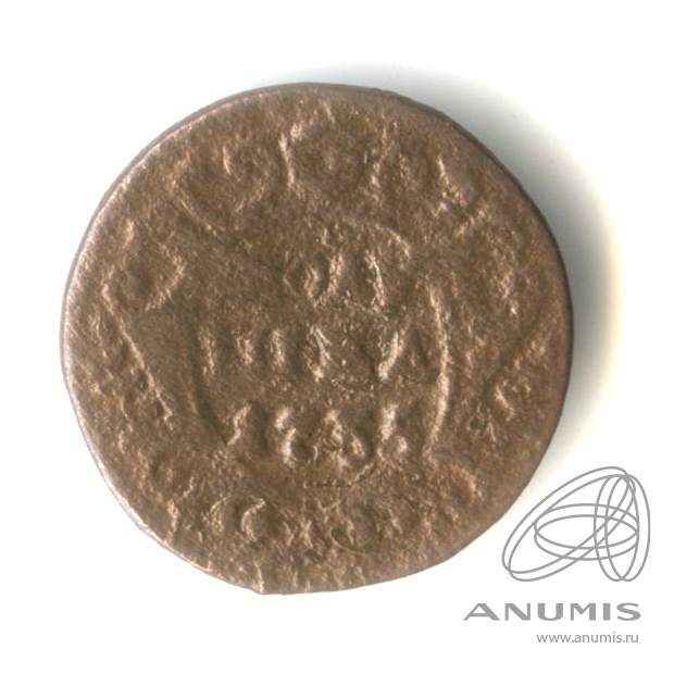 Полушка (¼ копейки) 1735 — (¼ копейки) - Орел 1730 г (Орел 1730 г.)