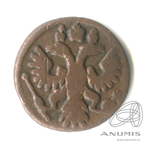 Полушка (¼ копейки) 1735 — (¼ копейки) - Орел 1730 г (Орел 1730 г.)