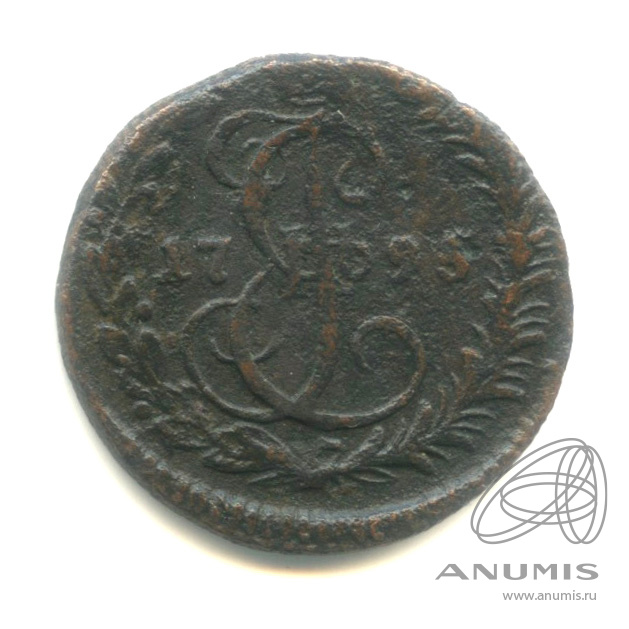 Деньга (½ копейки) 1795 КМ — (½ копейки) КМ