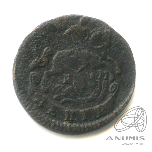 Деньга (½ копейки) 1795 КМ — (½ копейки) КМ