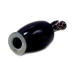 Ваза. фарфор. ⌀ 5 см. Дефекты: на фото. 18 см, Бронницкий фарфоровый завод «Возрождение» (СССР) #2