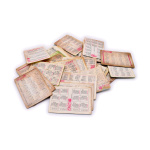 Лот карманных календариков-переливашек «Мультфильмы». 30 шт (СССР) #2