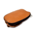 Кошелек в виде кота с мышкой. Кожа. Размер 13,5×9 см #2