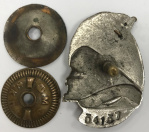 Знак «Почетному Железнодорожнику». Крепление: винт. Тяжелый, эмаль. оригинал состояние. номерной (СССР) #2