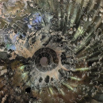 Окаменелость аммонит вида Funiferites patruus. Место находки Рязанская область. Возраст — 166−163 млн лет. ⌀ 4 см #3