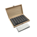 Универсальные капсулы 100 шт. 18/21/23/25/27/30 в деревянном коробе. Размер 290×200×50 мм #1