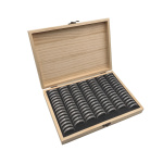 Универсальные капсулы 100 шт. 18/21/23/25/27/30 в деревянном коробе. Размер 290×200×50 мм #3