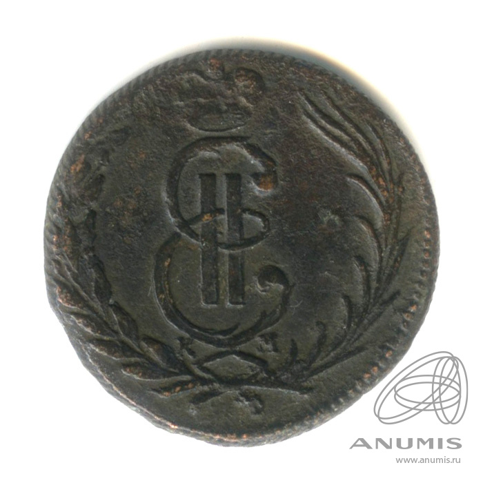 1 копейка 1771 КМ — Сибирская монета КМ