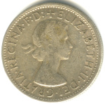 2 шиллинга (флорин) (Регулярный выпуск) 1957 1957 года (Австралия) #2