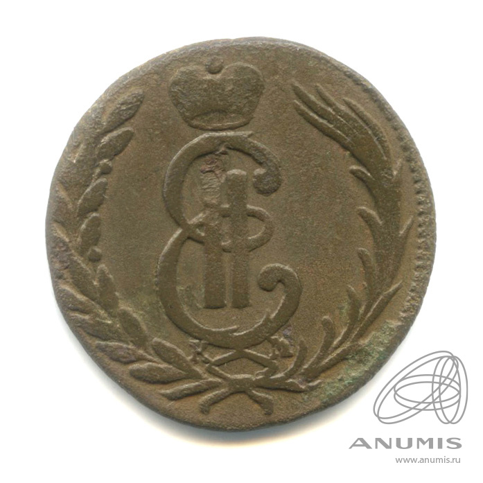 1 копейка 1771 КМ — Сибирская монета КМ