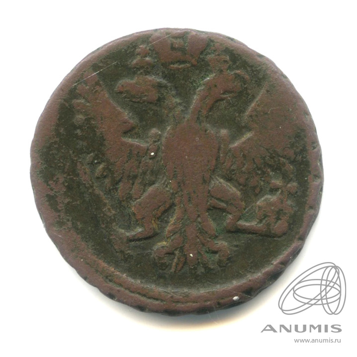 Деньга (½ копейки) 1751 — (½ копейки) - Орел 1748 г (Орел 1748 г.)