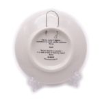 Тарелка настенная фарфоровая «Русские сказки в фарфоре, изготовлено на основе лакового оригинала. Палех». Размер 10,5×10,5 см. В упаковке (Россия) #2