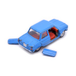 Модель автомобиля «Запорожец». Элементы открепляются. Металл. Размер 3,5×8,5 см (СССР) #2