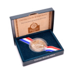 ½ доллара — 500 лет путешествию Колумба S (Коллекционная монета) 1992 S. В капсуле, с сертификатом 1992 года S (США) #3