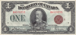 1 доллар (Pick: # 33) 1923 1923 года (Канада) #1