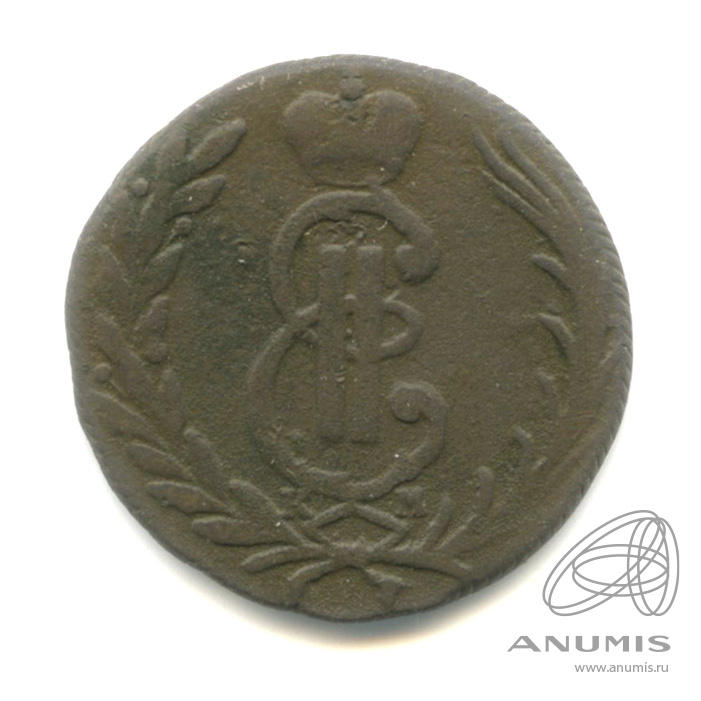 1 копейка 1768 КМ — Сибирская монета КМ