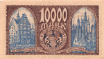 10000 марок (Pick: # 18) 1923. состояние редкая бона 1923 года (Данциг) #2