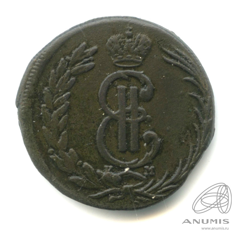 2 копейки 1771 КМ — Сибирская монета КМ