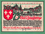 75 пфеннингов 1921. нотгельд коллекция Г. и Я. Абезгузов 1921 года (Германия (Нотгельды)) #1