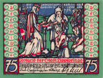 75 пфеннингов 1921. нотгельд коллекция Г. и Я. Абезгузов 1921 года (Германия (Нотгельды)) #2