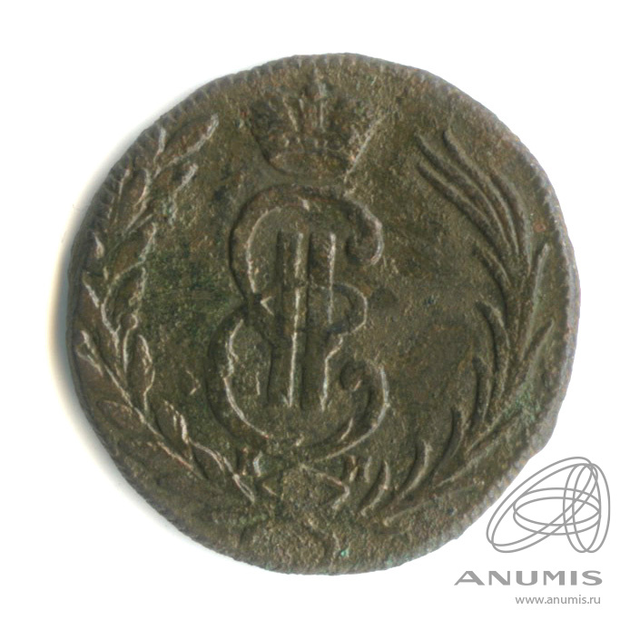 1 копейка 1771 КМ — Сибирская монета КМ