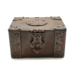 Шкатулка металлическая 9×7×4,5 см #1